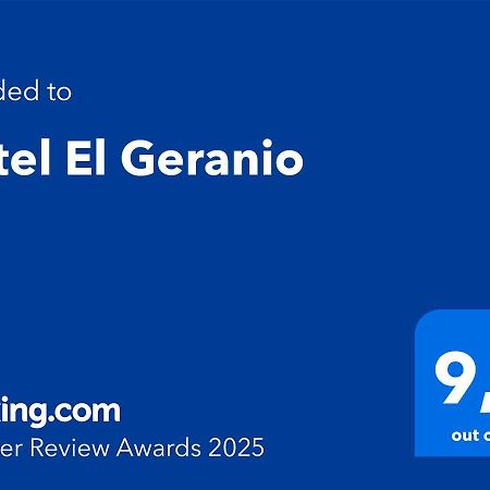 Hotel El Geranio Otavalo Bagian luar foto