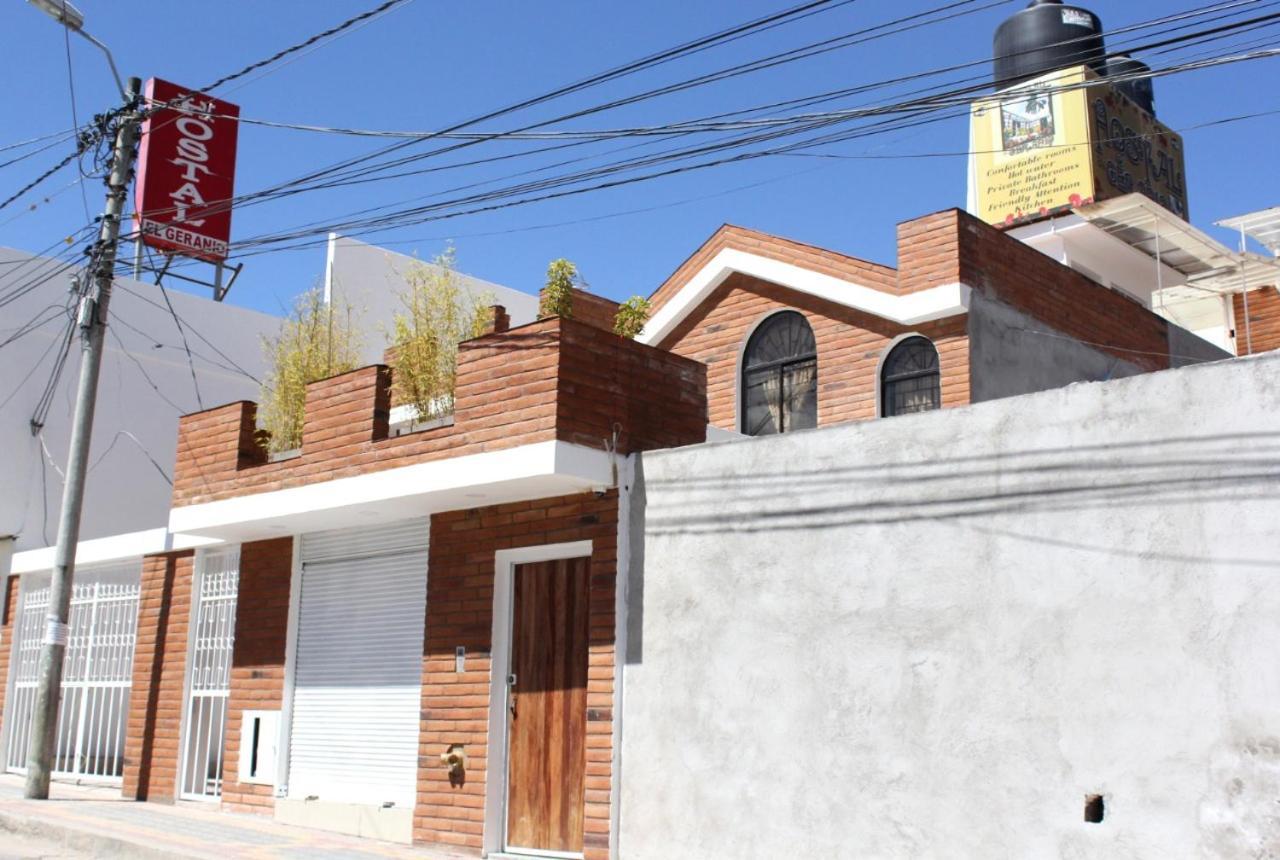 Hotel El Geranio Otavalo Bagian luar foto